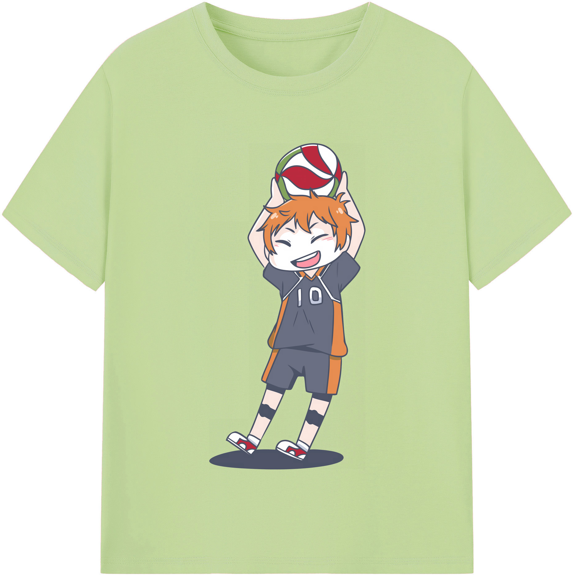 （画像用） ハイキュー!! Haikyu!! 綿100％半袖Tシャツ（フロントプリント）